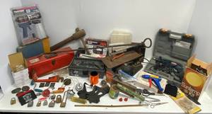 Large group of garage items