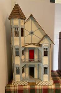 Large wooden doll house