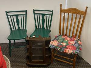 Chairs and Shelf