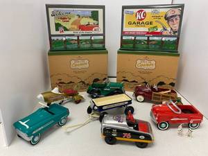 Hallmark Kiddie car lot
