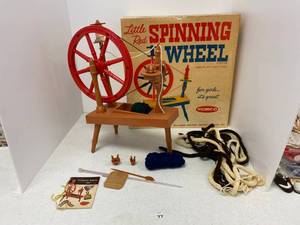 Remco Little Red Spinning Wheel&nbsp