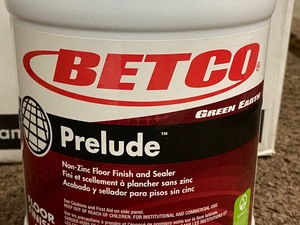 (1) Case Of Betco Floor Sealer & Finish