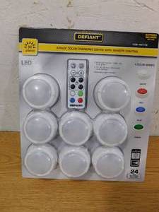 Defiant 40 Lumens Accent Light Combo with Remote Control (6-Pack)