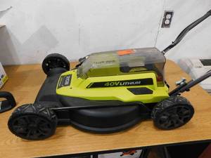 RYOBI 40V 18 in. 2-in-1 Cordless Battery Walk Behind Push Mower  Battery