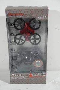 lot 110 image: NEW Ascend Aeronautics Ducted Fan Drone with Hand Gesture Controls