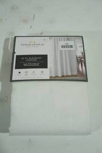 lot 107 image: NEW Threshold 99.9% Blackout Curtain Panels