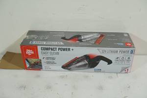 lot 85 image: Dirt Devil Compact Power  12V Cordless Handheld Vacuum