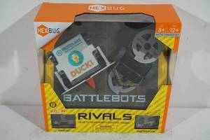 lot 163 image: NEW Hex Bug Battlebots Rivals Remote Control Combat Set