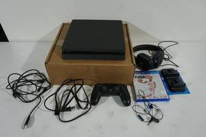 lot 166 image: BROKEN Sony PlayStation 4 Slim 1 TB Game System