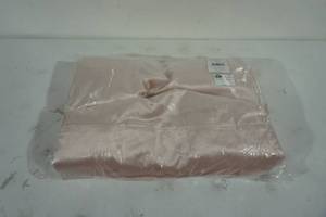 lot 174 image: NEW Exclusive Home Velvet Blush Curtain Panels
