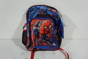 lot 175 image: NEW Spider-Man Backpack 7 Piece Set