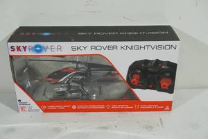 lot 179 image: NEW Sky Rover Knightvision Remote Control Helicopter