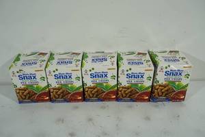 lot 181 image: Mum-mum Snax Pea Crisps - Past Best By Date
