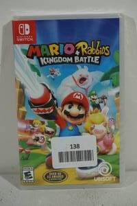 lot 138 image: NEW Mario  Rabbids Kingdom Battle Game for Nintendo Switch