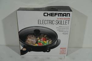 lot 88 image: Chefman Round Electric Skillet
