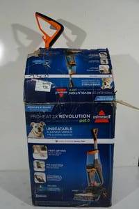 lot 120 image: Bissell ProHeat 2X Revolution Pet Carpet and Upholstery Deep Cleaner