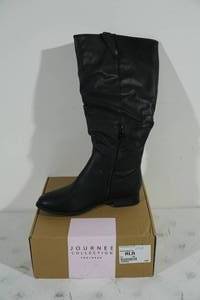 lot 151 image: NEW Journee Collection Taven Wide Calf Boots - Womens 10.5