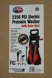 lot 137 image: NEW All Power 2250 PSI Electric Pressure Washer
