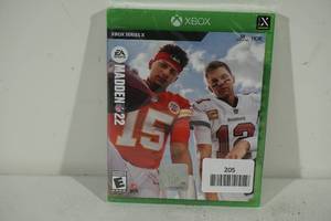 lot 205 image: NEW Madden 22 Game for Microsoft XBOX Series X