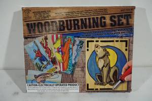 lot 201 image: Tough Toys Woodburning Craft Set