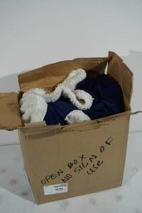 lot 193 image: Chic Home Nava Snuggle Hoodie Wearable Throw