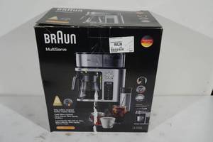 lot 191 image: Braun Multi-Serve 10 Cup Coffee Maker