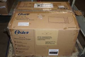 lot 94 image: Oster 1.6 Cu Ft Stainless Microwave Oven