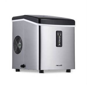 lot 145 image: Newair Stainless Finish Portable Ice Maker