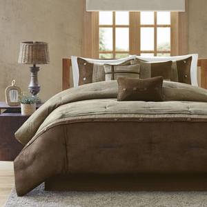 lot 154 image: Madison Park Westbrook Microsuede Set - Queen