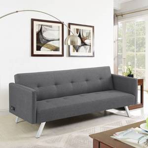 lot 222 image: Serta Dream Convertible Princeton Sofa