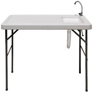 lot 238 image: Larin Portable Folding Fishing Table with Faucet