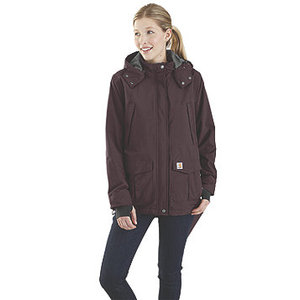 lot 136 image: NEW Carhartt Storm Defender Shoreline Jacket - Womens XXL