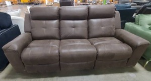lot 130 image: Ashley Furniture - Jesolo Manual Reclining Sofa