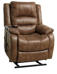 lot 110 image: Ashley Furniture - Yandel Power Lift Recliner