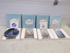 lot 43 image: Legendary Ships of the Sea Collector Plates