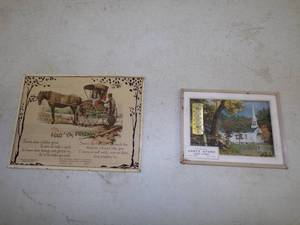 lot 49 image: Vintage Advertising Pieces