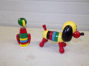 lot 59 image: Vintage Kids 3 D Puzzles