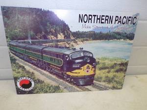 lot 122 image: Northern Pacific Metal Sign