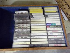 lot 125 image: Vintage Cassette Tapes