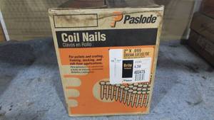 (1) Full Box of Coil Nails