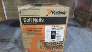 (1) Full Box of Coil Nails