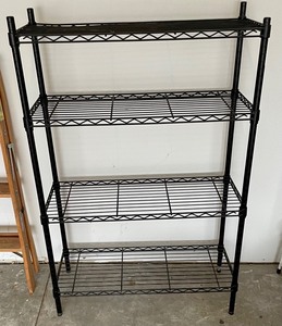 lot 70 image: Marvelous Metal Shelving Rack