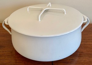lot 74 image: Dansk Cast Iron Pot with Lid
