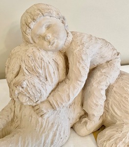 lot 24 image: Puppy Love II by Austin Sculpture