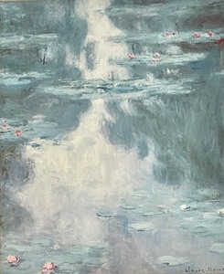 lot 27 image: Charming Claude Monet Print