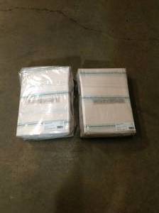 lot 16 image: The Company Store Cstudio Home Huxley Yarn-Dyed 3-Piece Blush 200-Thread Count Cotton Blend Twin XL Sheet Set (Lot contains 2) (good condition) review all pictures