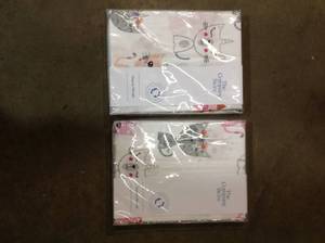 lot 24 image: The Company Store Caticorn Company Essentials 72 in. Multicolored Shower Curtain (lot of 2) (good condition) review all pictures