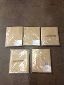lot 34 image: Lot of 5 The Company Store Legends Luxury Solid Topaz 500-Thread Count Cotton Sateen Standard Pillowcase (Set of 2) (good condition) review all pictures
