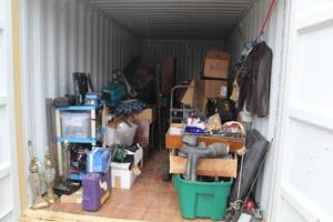 8 x 20 x 8 Contents of Shipping Container Only Contents Included.