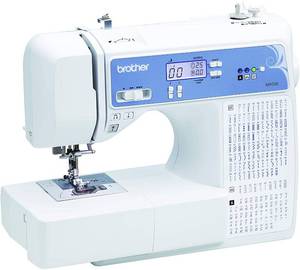 lot 40 image: Brother XR9550 Sewing and Quilting Machine, Computerized, 165 Built-in Stitches, White